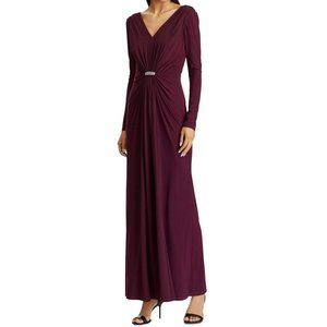 Ralph Lauren Women's Check Pouf Above The Knee Sheath Dress Gray Size 8